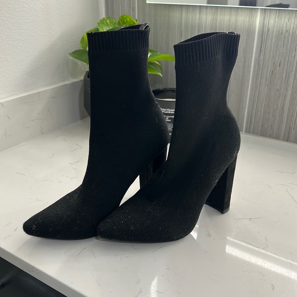 Black booties